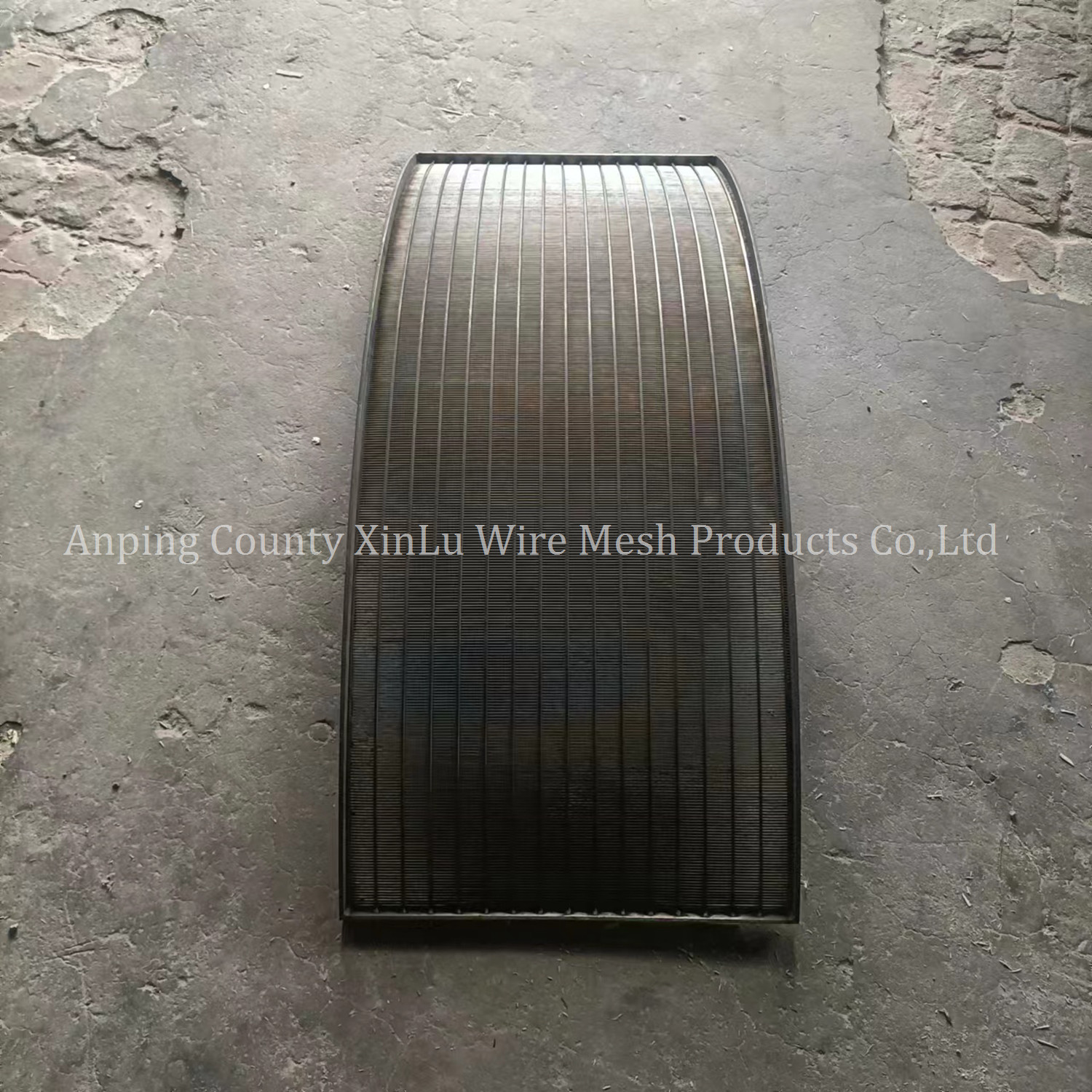 Johnson Static Wedge Wire Screen Mineral Processing SS316L Sieving Screen Mesh