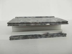 Quality Non FadedAluminum Window Profiles Verisimilitude Natural Stone Effect wholesale