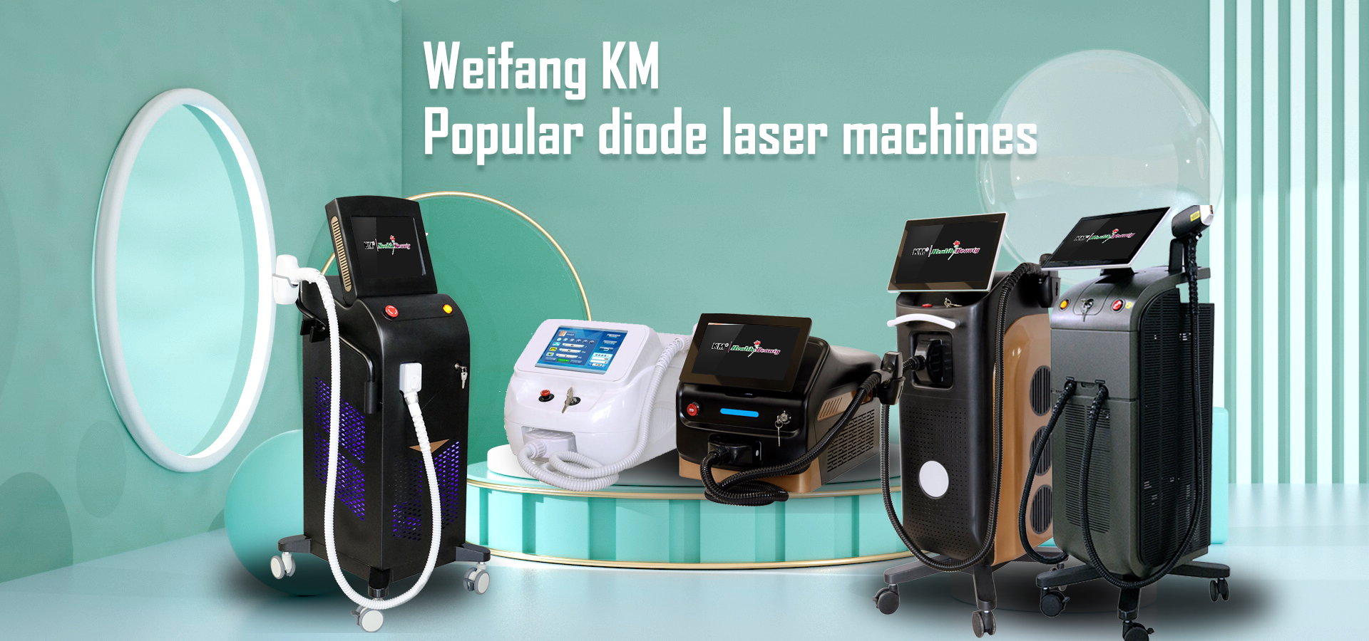 600W -1600W Diode Laser Hair Removal Epilator 755nm 808nm 1064nm OEM ODM