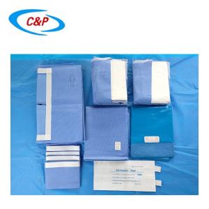 Quality Spunlace Nonwoven Disposable Laparotomy Pack Surgical Drape Universal wholesale