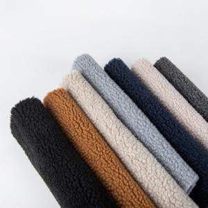 Quality 100D Fleece Fabric for Men's Hoodies Jacket Soft Durable and Luxurious Sherpa Lining wholesale