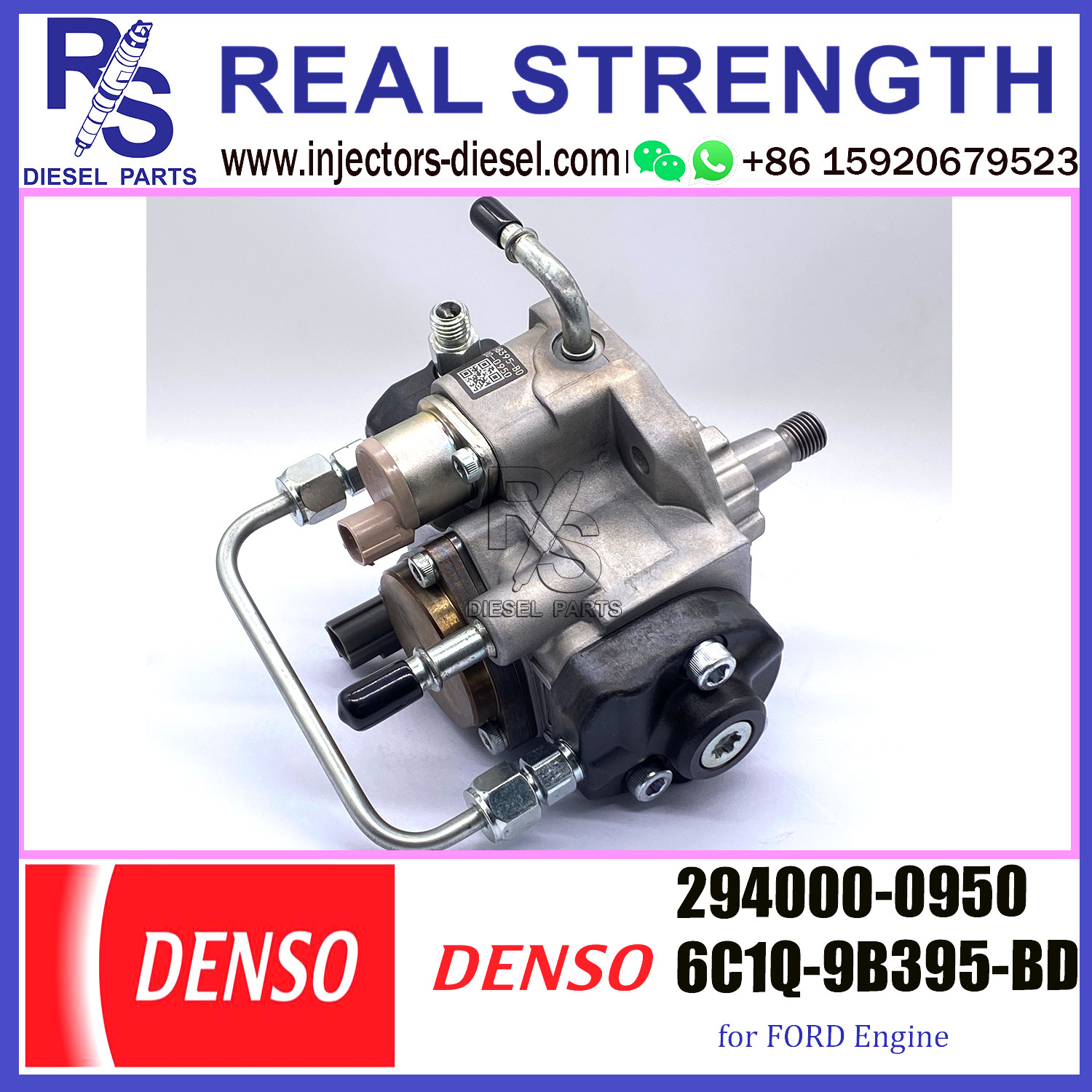 Denso Common Rail Pump 294000-0950 6C1Q-9B395-BD for Ford Transit Land Rover 294000-0950