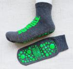 Sweat Absorbent Bounce Trampoline Park Grip Socks Comfortable Non Skid Socks