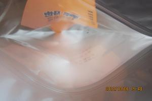 Quality pe waterproof plastic electronic packaging antistatic bag with zipper slider wholesale