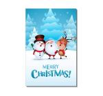 Offset Printing Greeting Custom Lenticular Cards In 0.58mm Plastic