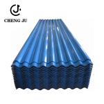 Corrugated Galvanized Steel Roofing Sheets Blue Color Corrugate Roofing Steel