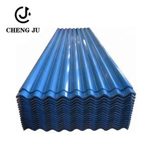 Quality Corrugated Galvanized Steel Roofing Sheets Blue Color Corrugate Roofing Steel Sheet Tiles wholesale