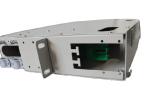 24 Port 2U Height Fiber Optic Patch Panel For Communication