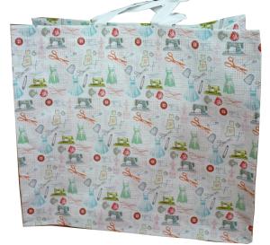Quality 4C Printing 120g Sewing Matt PP Woven Shopping Bags For Packaging / Advertising wholesale