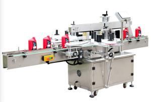 Quality Double Heads Automatic Bottle Labeling Machine PLC Controled 1.5kw wholesale