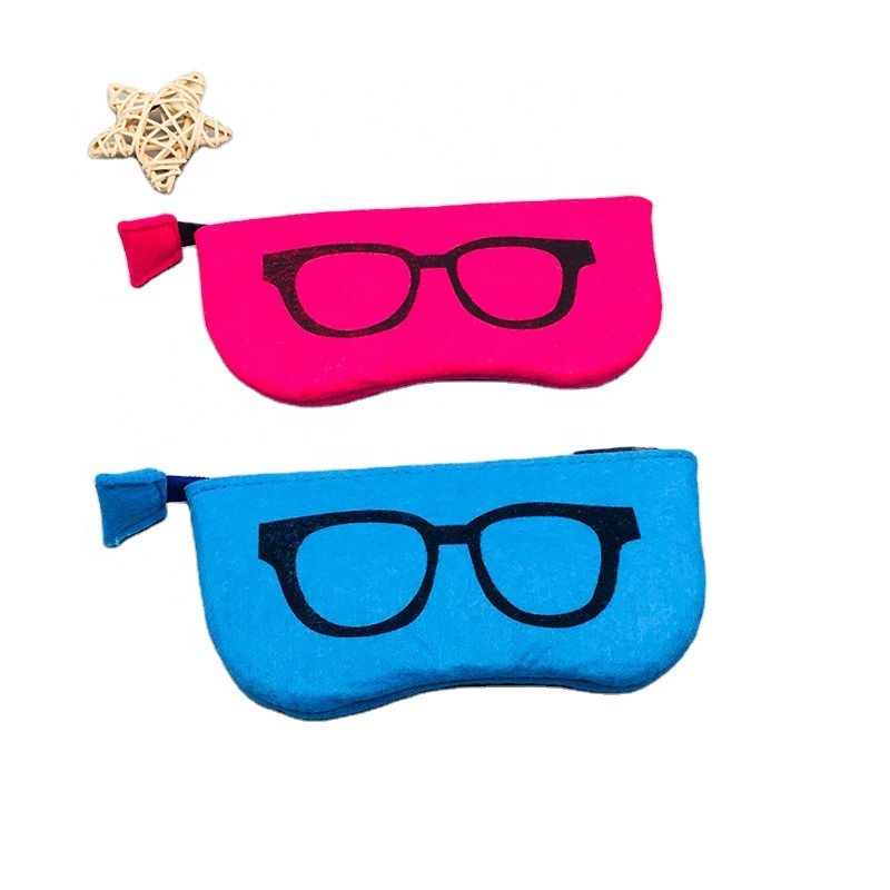Multi Color Drawstring Sunglasses Pouch Glasses Case Eco Friendly