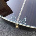Real Abalone inlays Sunburst Solid spruce top 41 inch D style Acoustic Guitar