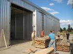 75 Cubic Meter Wood Kiln Drying Machine , Industrial Wood Dryers CE Approved
