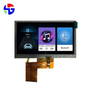 Quality 4.3 Inch TFT Resistive Touch Screen 480x272 RGB 40 PIN Interface wholesale