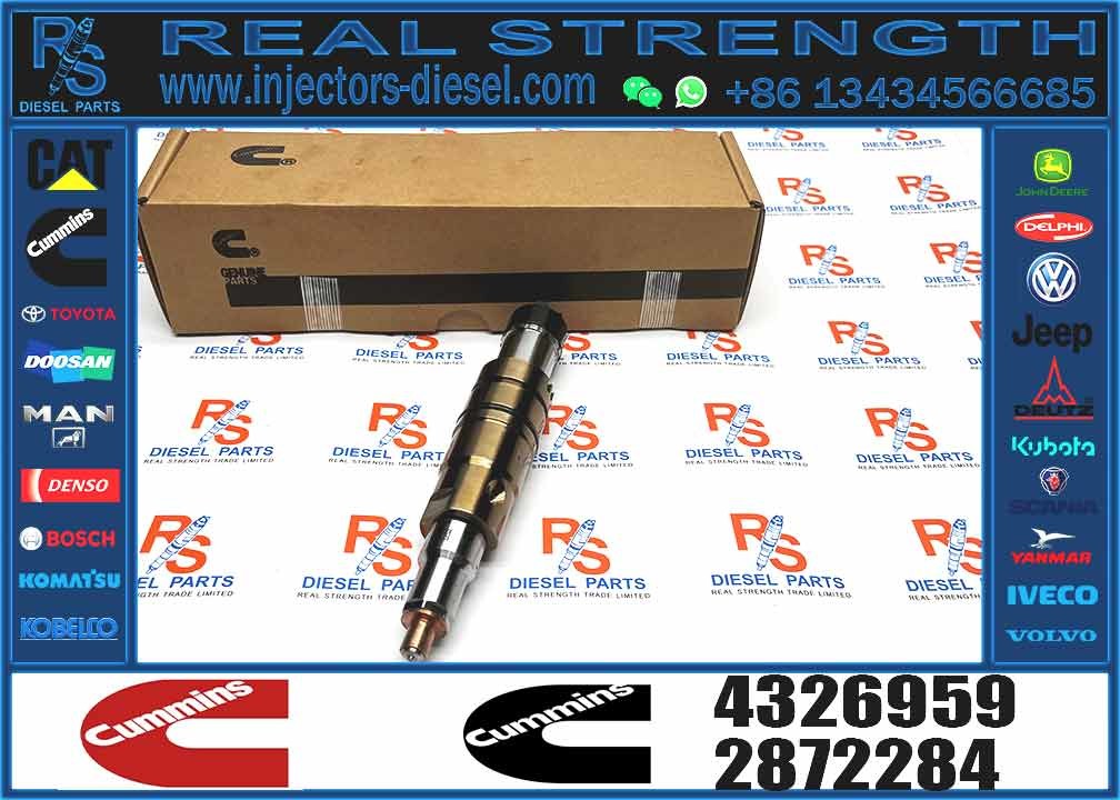 factory fuel injector assembly CRDI 2872544 2872405 2894920 4307217 5491721 4326959 for Cummins Scania XPI injector