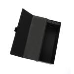 PU leather Single Wine vodka brandy Bottle Gift Box Luxury Rigid Spirit packing