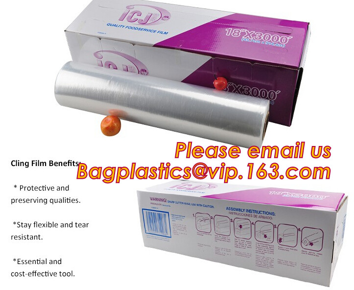 plastic wrap cling film, pvc cling film wrap for food, Pvc Wrapping Film Silicone Cling Wrap Shrink Wrap Bands, BAGPLAST