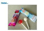 Stainless Steel Lollipop Packing Machine , Candy Pouch Packing Machine