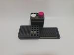 Metal Centrifuge Test Tube Holder Rack For Ice-free Cooling Core 15*2ml 15*1.5ml