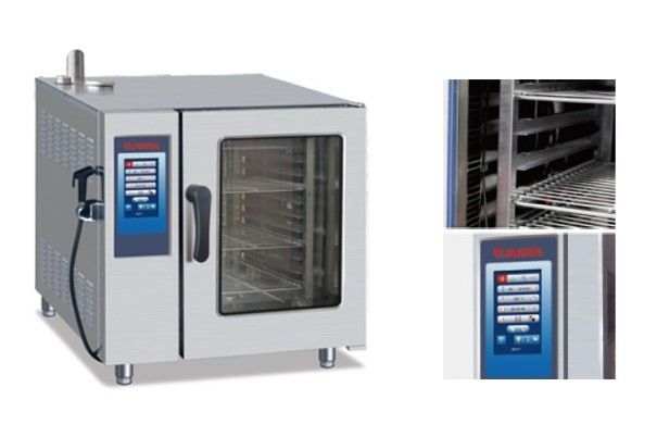Restaurant Table Top Steam Oven , Industrial Catering Kitchen Equipment With Computer Controller