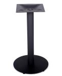 2802 Black Metal Table Legs / Restaurant Table Bases For Granite Tops