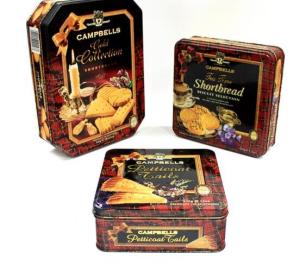 Quality Custom Printed Cookie Tin for Sale wholesale