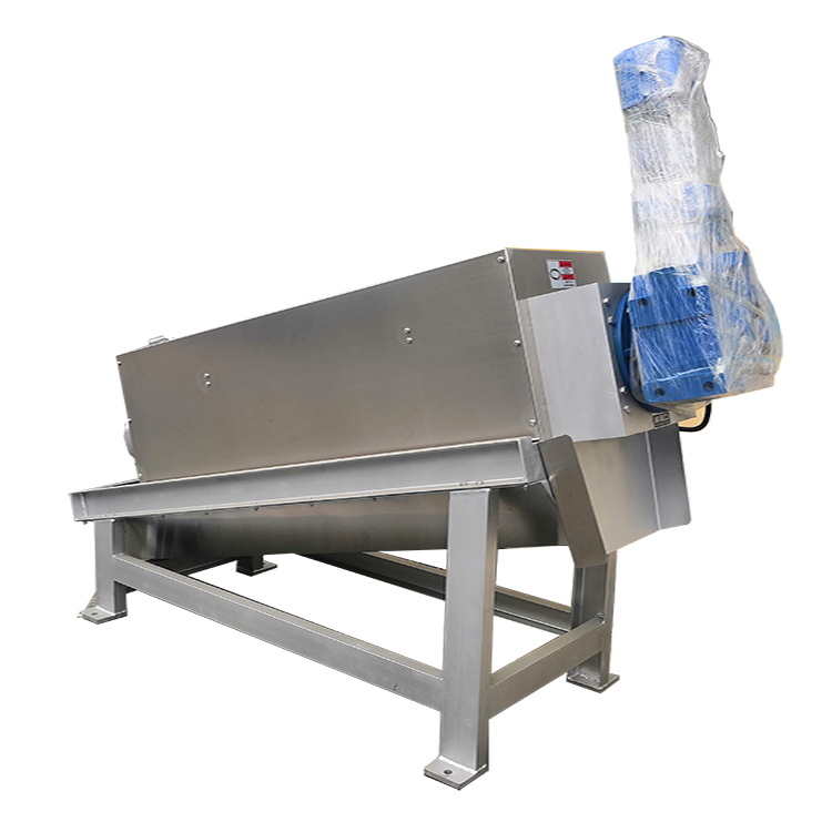 Filter Press System Screw Dehydrator No Secondary Pollution High Performance