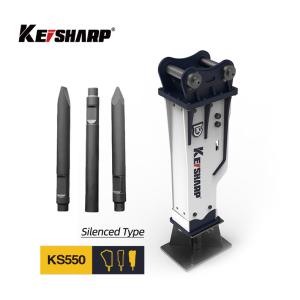Quality 200mm Chisel Silenced Type Hydraulic Breaker KS550 For Concrete Crushing wholesale