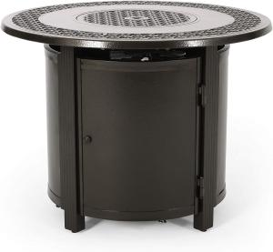 Quality Outdoor Round Propane Gas Fire Pit Aluminum Brazier wholesale