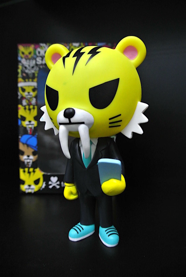 Personate Tiger Character Collectible Vinyl Toys Eco - Friendly PVC Material