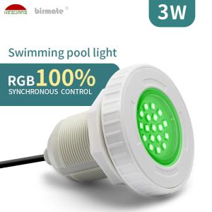 Quality 3W 70LM 12v SMD5050 RGB Vinyl Pool Lights Synchronous Control wholesale
