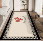 Small Fragrant Wild Crystal Velvet Bedroom Floor Carpets 120*160cm