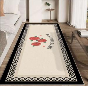 Quality Small Fragrant Wild Crystal Velvet Bedroom Floor Carpets 120*160cm wholesale