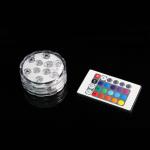 Remote Controlled LED Submersible Lights For Aquariums, Vases, Table Centerpiece