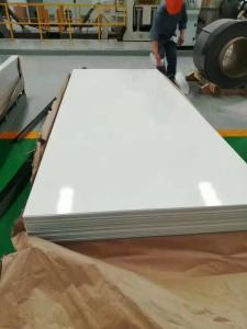 Quality White Color Prepainted Steel Coil Width 700-1600MM Coil Inner Diameter Φ508 / Φ610MM wholesale