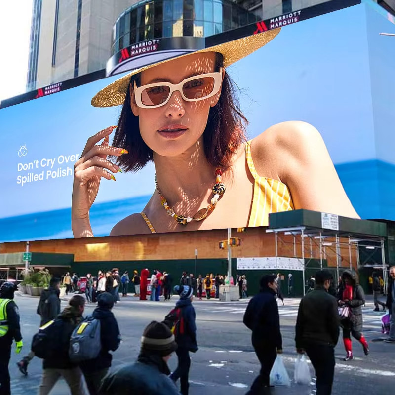 Advertising Outdoor Led Screen Giant P10 High Brightness 3D Billboard LED Video Display Screen