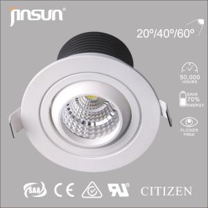 Quality UPSCALE 7w white housing LED light used in high-end places wholesale