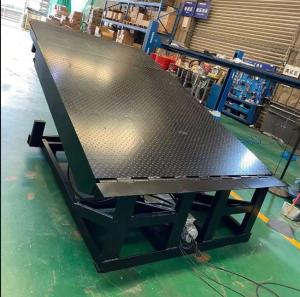 Quality 16mm Thickness Telescopic Lip Dock Leveler Hydraulic Dock Leveler wholesale