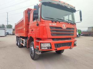 Quality 6*4 F3000 Manual Transmission High Load Capacity Red Shacman Dump Truck for Heavy Duty wholesale