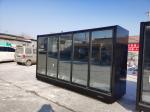 Anti Fog Glass Door Refrigerated Merchandiser Display Vertical LED