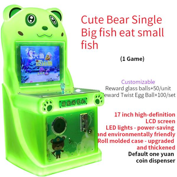 Coin-operated Arcade Machines Big Fish Eating Little Fish Games Joystick