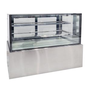 Quality Brushed Silver Fridge Freezer Equipped With Ventilated Cooling System wholesale