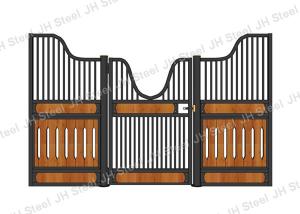 Quality Hot Dip Galvanized Swivel Feeder 12ft Horse Stall Panel wholesale