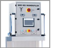 Durable Beer Bottle Filling Machine , Keg Combine Washer Automatic Beer Bottling Machine