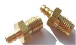 Anodized Custom Precision Machined Parts Brass Material Gold Color