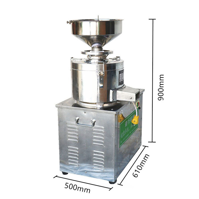 Macadamia 50kg/h Nut Butter Making machine Commercial Cocoa Bean 220V