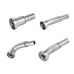 Stainless Steel Pressure SAE Hydraulic Hose Flange Fitting 6000 Psi 87611