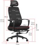 Premium Ergonomic Office Chair for Long Hours of Comfortable Sitting Adjustable