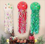 Halloween Jellyfish Pumpkins Paper Lanterns