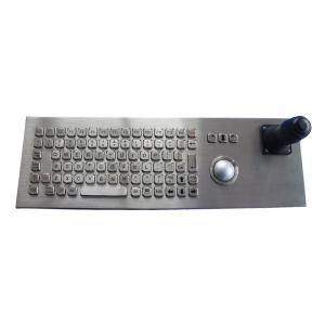 Quality 800DPI IP68 Stainless Steel Joystick Keyboard With Trackball Mouse wholesale